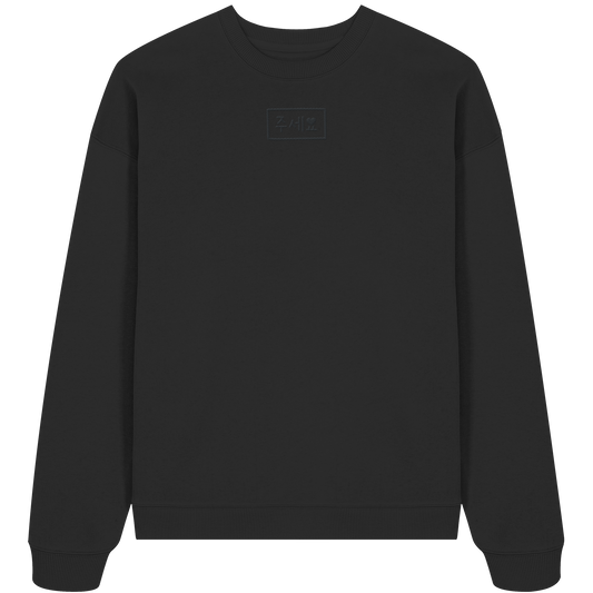 JUSEYO black - Organic Oversize Sweatshirt